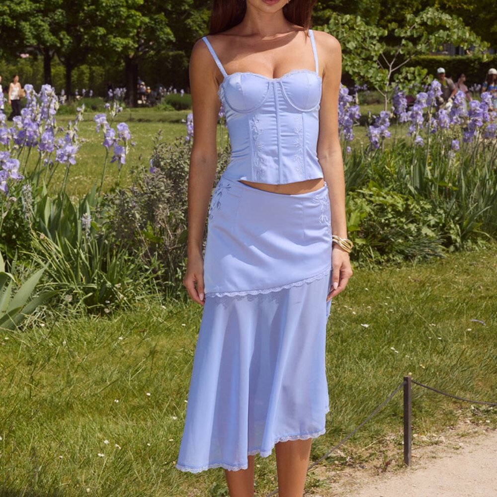 RUNAWAY THE LABEL EMBERLY BUSTIER - Size large. - Picture 9 of 10